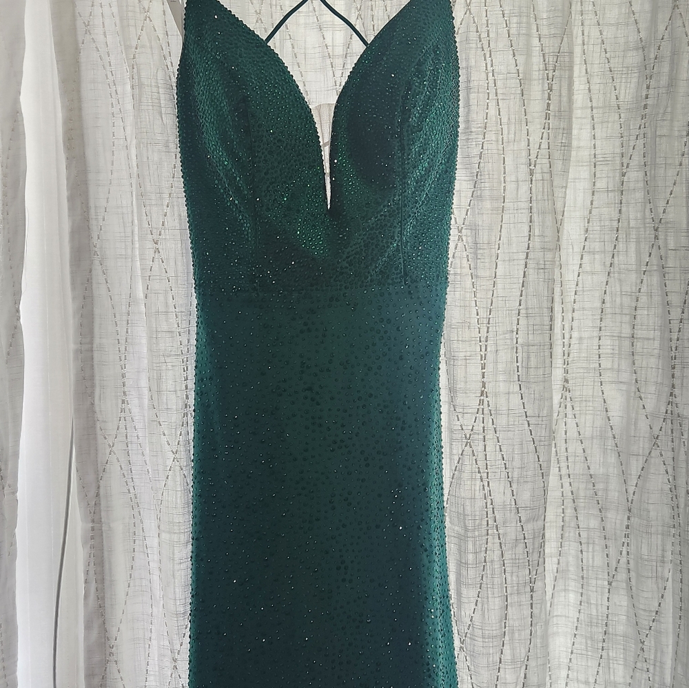 Amarra Emerald homecoming dress size 2